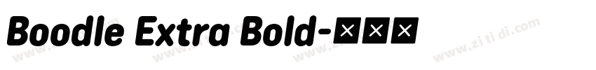 Boodle Extra Bold字体转换 Boodle Extra Bold字体转换